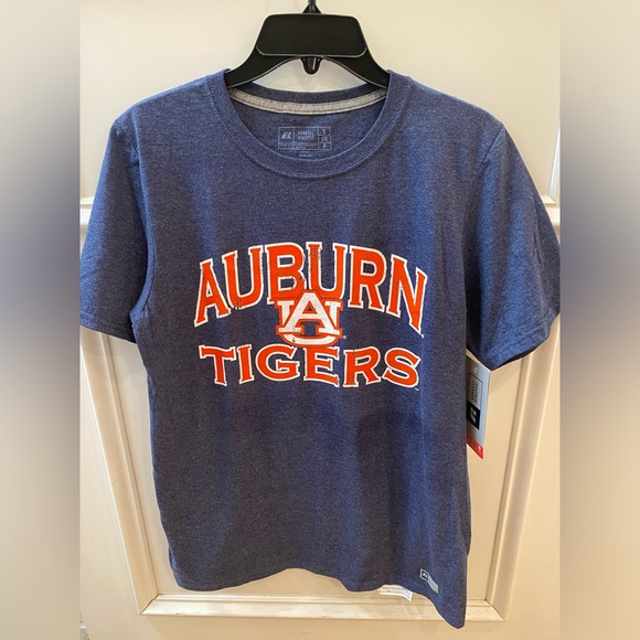 Go Tigers! War Eagle! Auburn University tee shirt. Adult small. NWT. Navy. - Picture 1 of 3